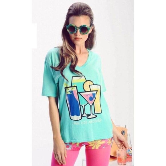 NWT WILDFOX BRUNCH FOR ANOTHER TIME RETRO TEE - Picture 2 of 8